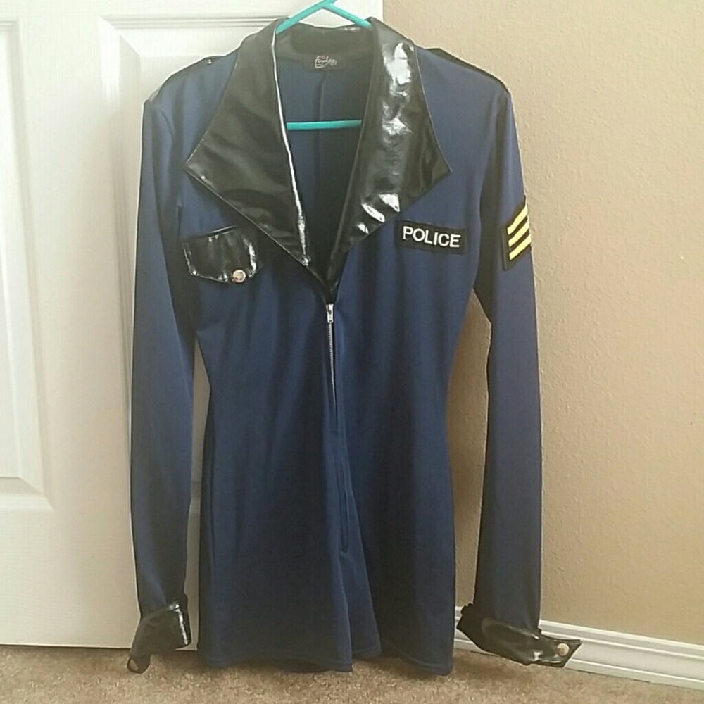 Halloween cop costume (jumpsuit)